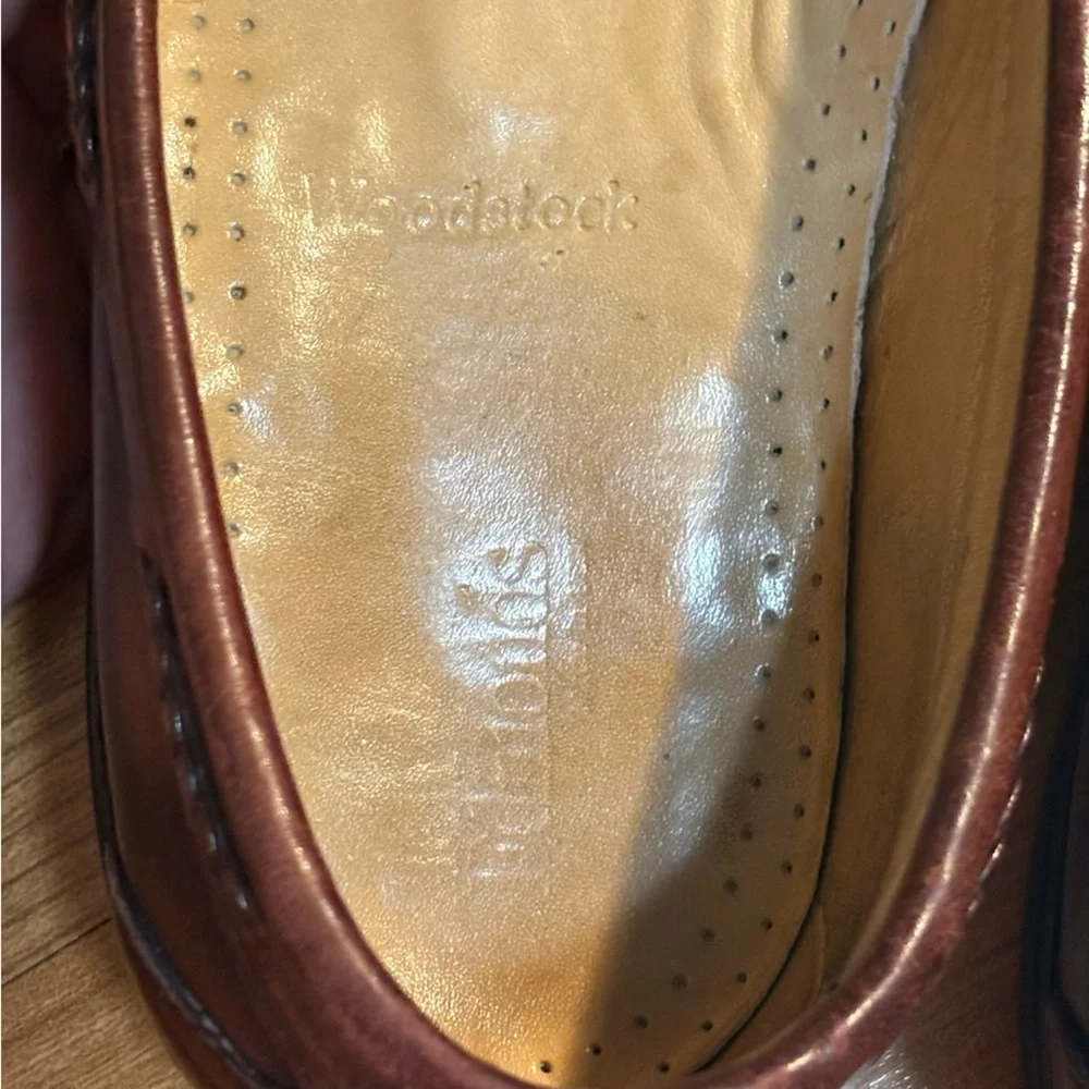 Allen Edmonds Woodstock Oxblood Red Dress Shoes Kiltie Burgundy Loafer Men 11 C